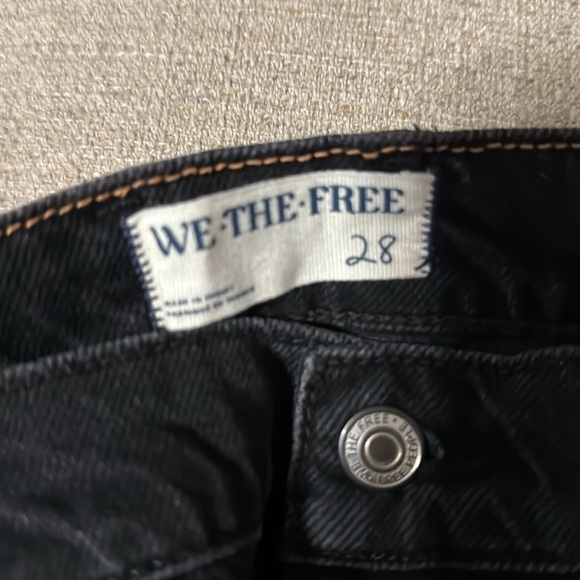 We The Free Final Countdown Cuffed Low-Rise Jeans 28 - Picture 4 of 7
